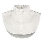 Pleated collar, white