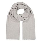 Cashmere scarf, grey