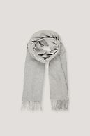 Accola maxi scarf, grey melange