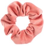 Velvet plain scrunchie, blossom
