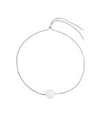 Globe necklace maxi, steel
