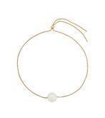 Globe necklace maxi, gold