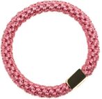 Fat hair ties, candy pink