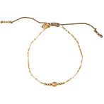 Iris citrine gold bracelet