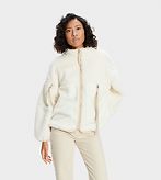 Marlene sherpa jacket, cream
