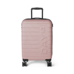 Day LHR 20" Suitcase logo, cloud rose
