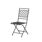 Gardia chair 52x42x92, black