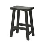 Kaida high stool, black
