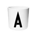 Personal eco cup (A-Z), white