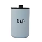 Insulated cup dad, light grey