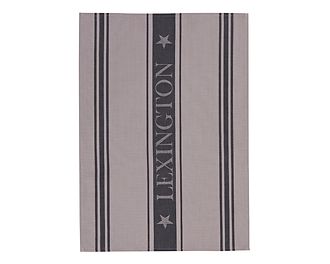 WAFFLE KITCHEN TOWEL beige/black 50X70