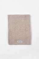 Sisilia kitchen towel, dark taupe