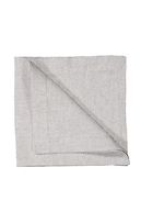 Linen napkin 45x45, light grey melange