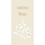 Servettipakkaus, mistletoe Christmas wishes