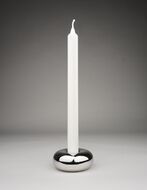 Bolzano candle holder 2pcs, silver