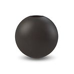 Ball vase 20cm, black