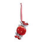 Christmas Candy ornament red