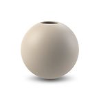 Ball vase 20cm, sand
