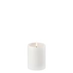 Led candle with shoulder top 10cm, nordic white