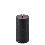 Led candle 15cm, forest black