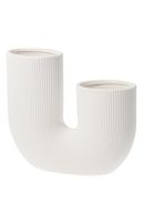 Stråvalla vase, white
