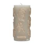 Romance d´amour candle 7x14, flax