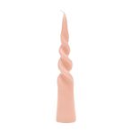 Twisted cone candle 25, pink