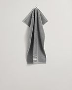 Organic premium towel 30x50, concrete grey