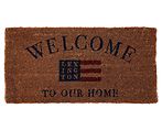Welcome home rug, natural
