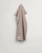 Organic premium towel 30x50, silver sand