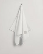 Crest towel 70x140, white