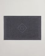 Organic G shower mat, anchor grey
