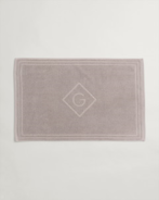 Organic G shower mat, silver sand
