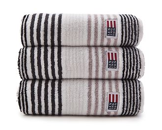 ORIGINAL STRIPED TOWEL gray 70X130