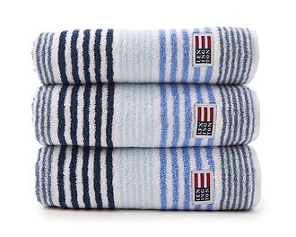 ORIGINAL STRIPED TOWEL blue 50X70