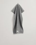 Organic premium towel 50x70, concrete grey
