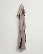 Organic premium towel 70x140, silver sand