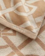G-pattern beach towel 100x180, dry sand