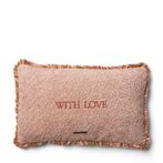 With Love pillow cover 50x30