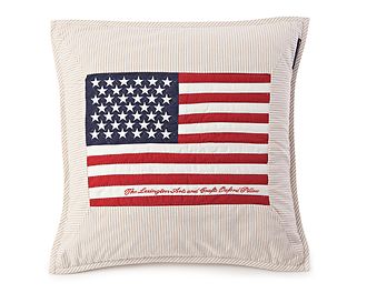 FLAG ARTS & CRAFTS SHAM 50X50 beige/white