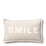 Smile pillow cover 50x30