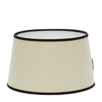 Linen lampshade 17x30, flax