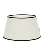 Linen lampshade 25x45, white