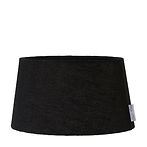 Linen lampshade 25x30, all black