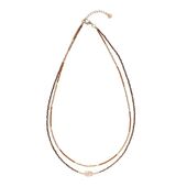 Devotion citrine gold necklace