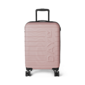Day LHR 20" Suitcase logo, cloud rose