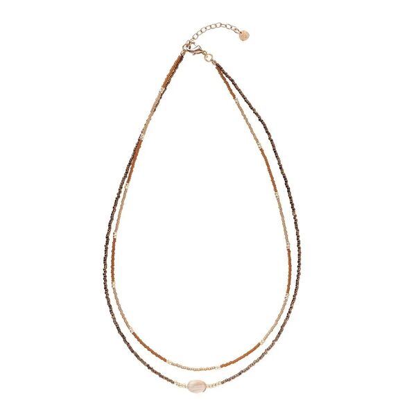 Devotion citrine gold necklace