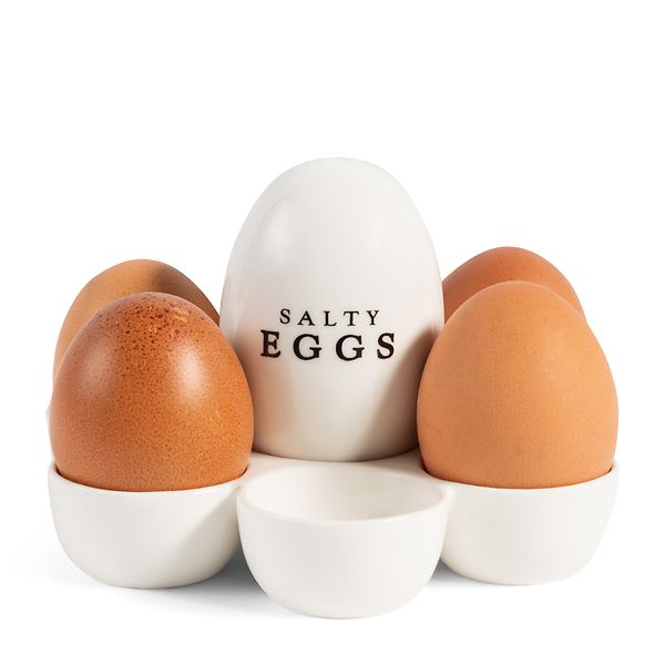 Salty egg holder