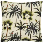 Palms outdoor cushion 43x43, forest