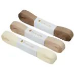 Ribbon crosgrain 16mm, latte 3pcs